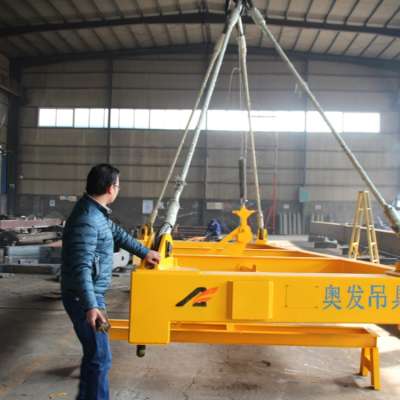 20'' lifting auto telescopic container spreader container handling with twist lock