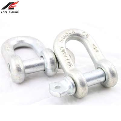 chain c type brass bracelet stainless steel u shackle with nut