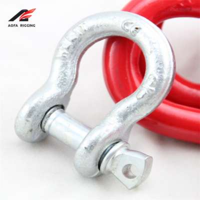 wholesale g-209 8 mm details adjustable stainless steel paracord quick release shackle with nut flat/screw/clevis pin