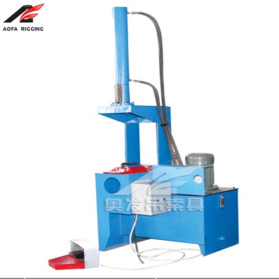 hydraulic steel cable wire rope crimping splicing sling making machine price