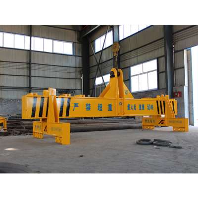 china qc double 40ton yellow support high quality low price modular crane magnet rail beam equipment lifting spreader beams