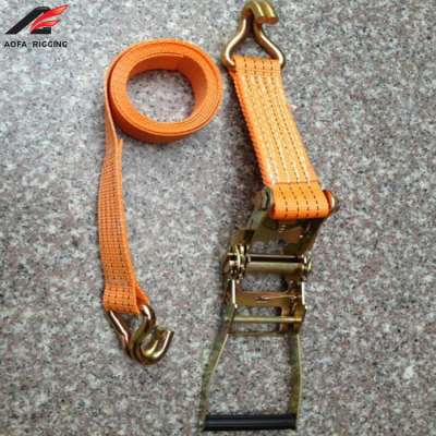 auto heavy duty ratchet straps cam lock buckle cargo lashing strap for truck