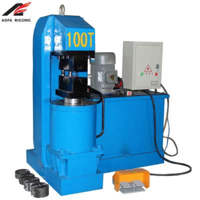 C-TYPE 150T hydraulic wire rope press machine