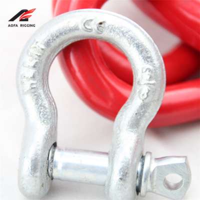 different types of adjustable shackles g80 lifting point various cast iron rigging shackle with clevis pin