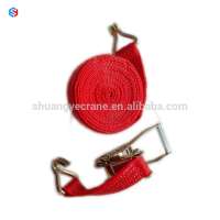 Double Hook Cargo Lashing Straps/ Polyester Lifting Straps/ Ratchet Tie Down