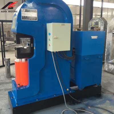 100 ton 200 ton hydraulic steel wire rope press machine