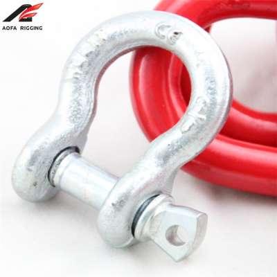 different types g209 double dee pin stainless steel us security d-shackle