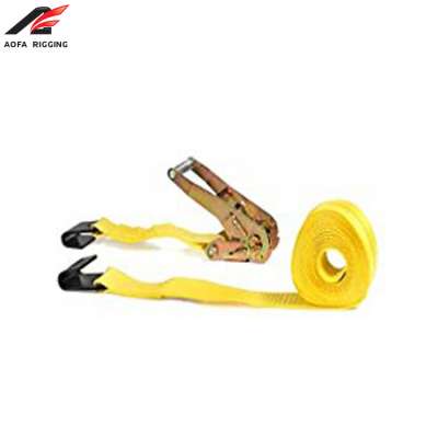 hot sale Heavy Duty 2.5t 5t cargo lashing rachet tie down strap for car transportation