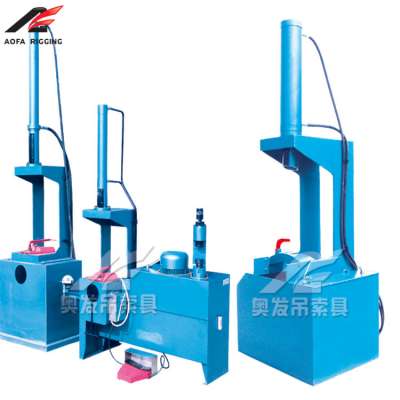 fine hydraulic steel wire rope pressing splicing machine price