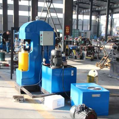 hot sale steel cable pressing wire rope press machine with mold