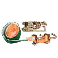 EB1107 2" Ratchet strap cargo strap with swivel J Hooks for cargo